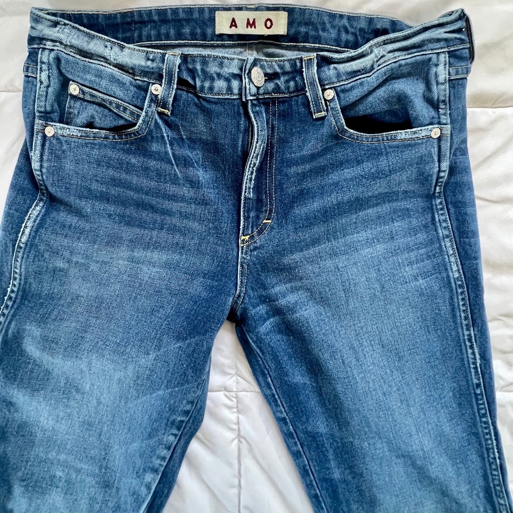 Amo Jeans | Amo Kick Mariner High Rise Flare Jeans